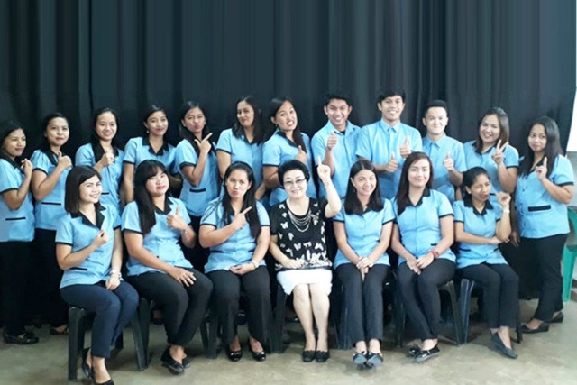 Remnant Faculty with Dr. Hyon Suk K. Jong-Remnant International School-Balungao Campus